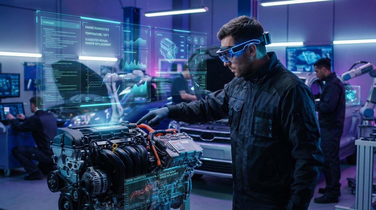 小优短视频 AI修车视频技术