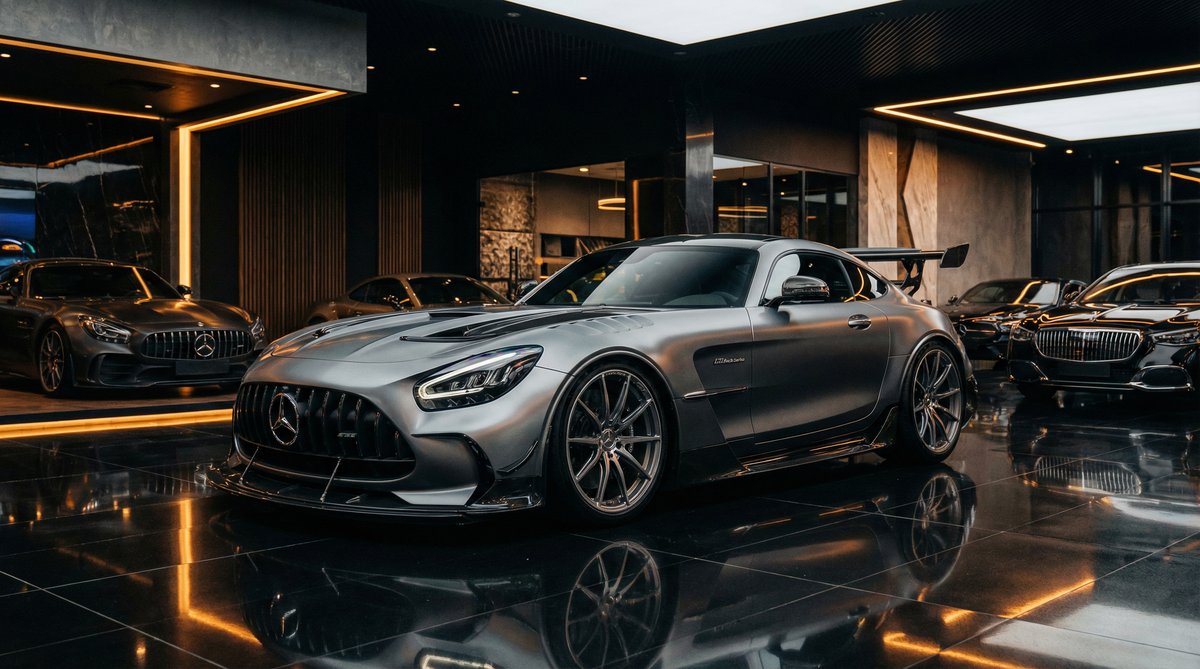 小优短视频 奔驰视频 - AMG GT改装视频