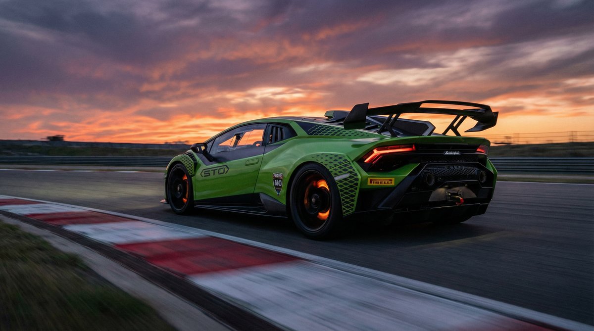 小优短视频 跑车视频 - 兰博基尼赛道视频